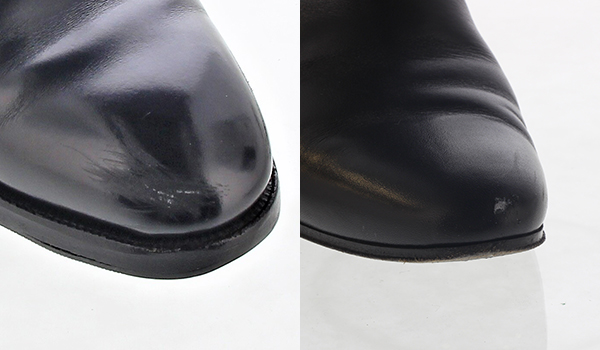 自分でかんたん 革靴 ブーツの傷 ひび割れ 擦り傷の修理補修方法 靴修理レスキュー